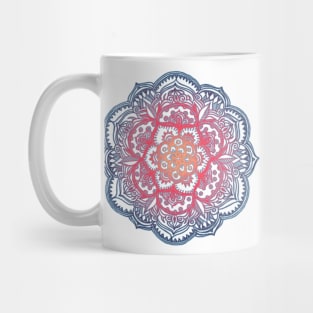 Radiant Medallion Doodle Mug